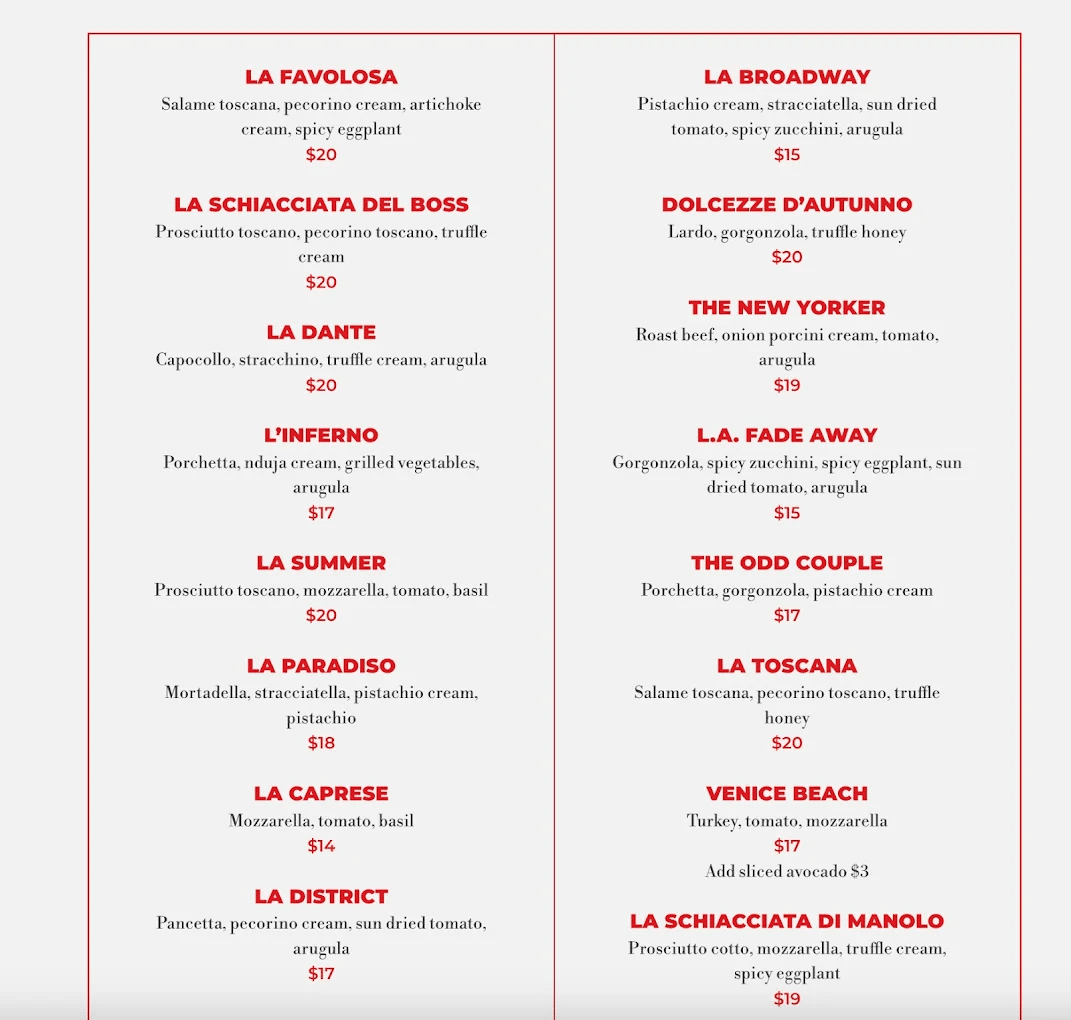 All'Antico Vinaio Brookfield Place