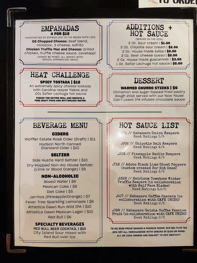 Bronx Brewery Hudson Yards