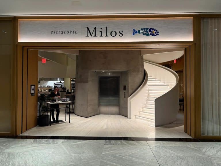 Estiatorio Milos Hudson Yards