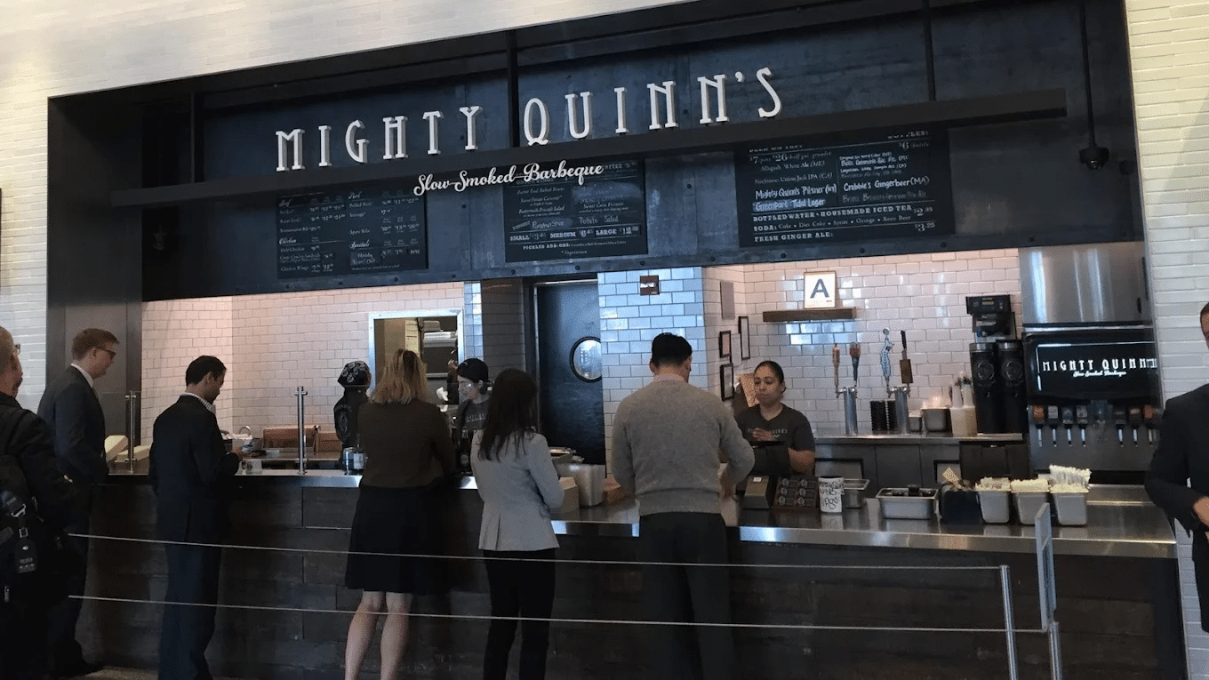 Might Quinn's BBQ Brookfield Place