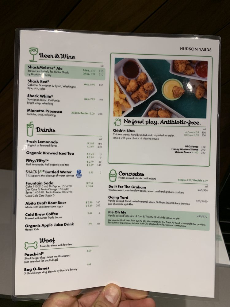 Shake Shack Hudson Yards