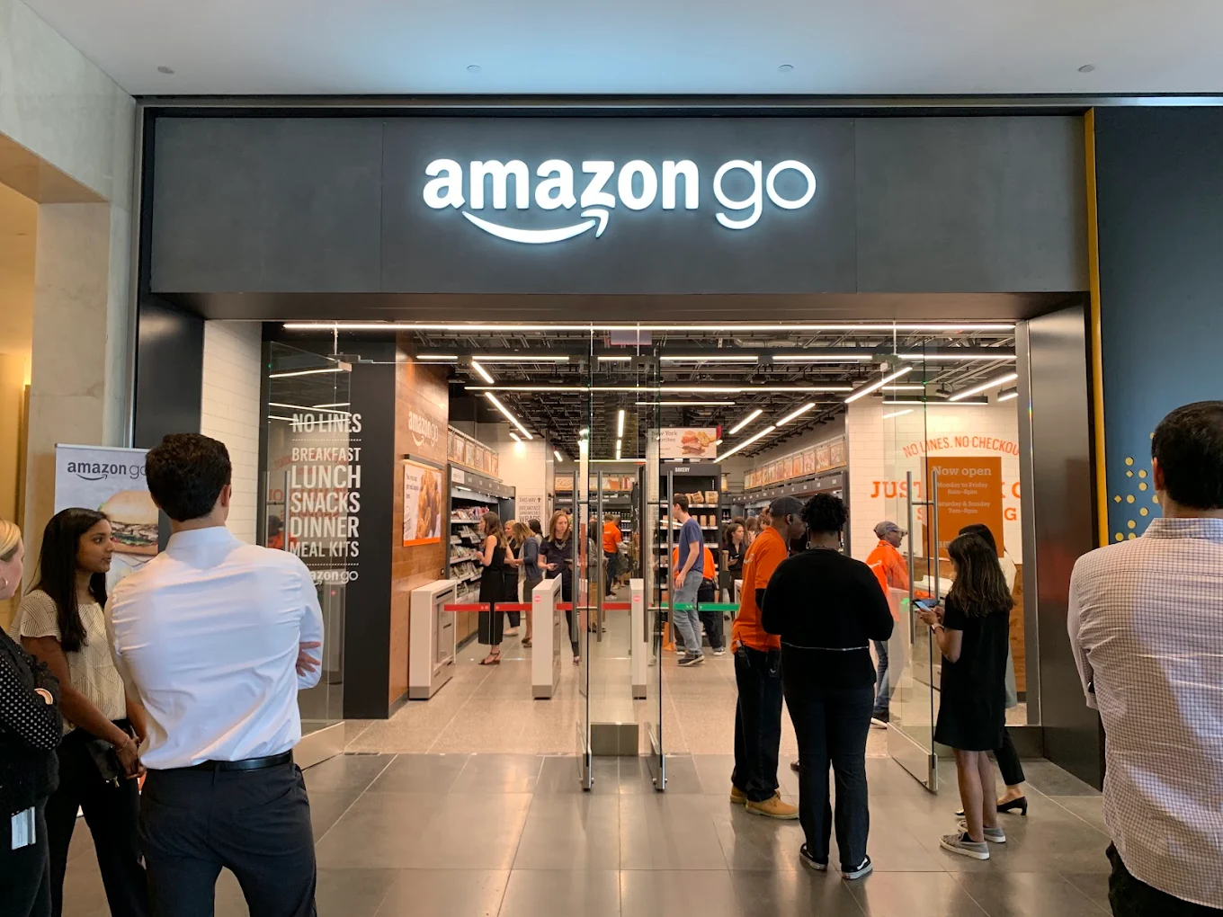 amazon go Brookfield Place