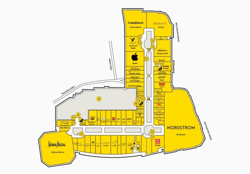 The Westchester directory map