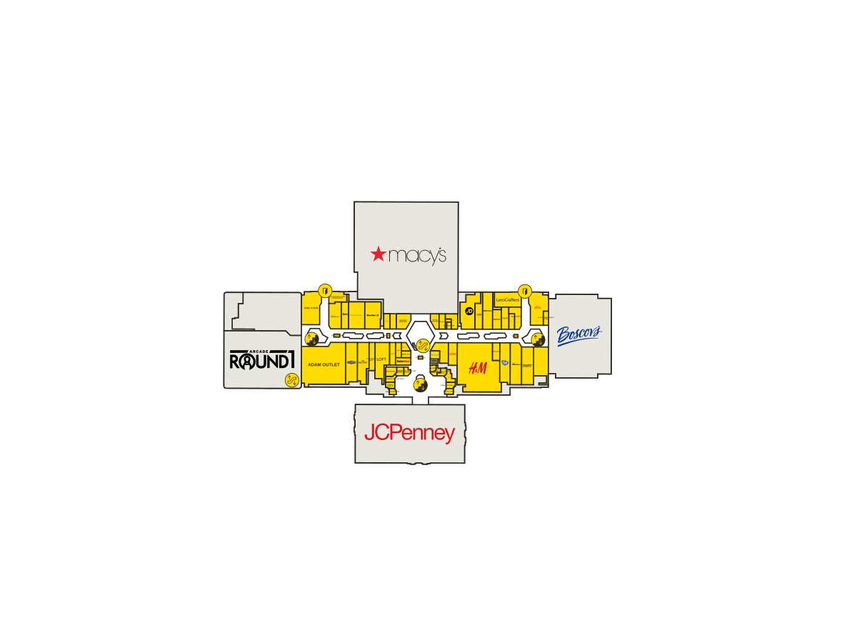 Deptford Mall Directory Map