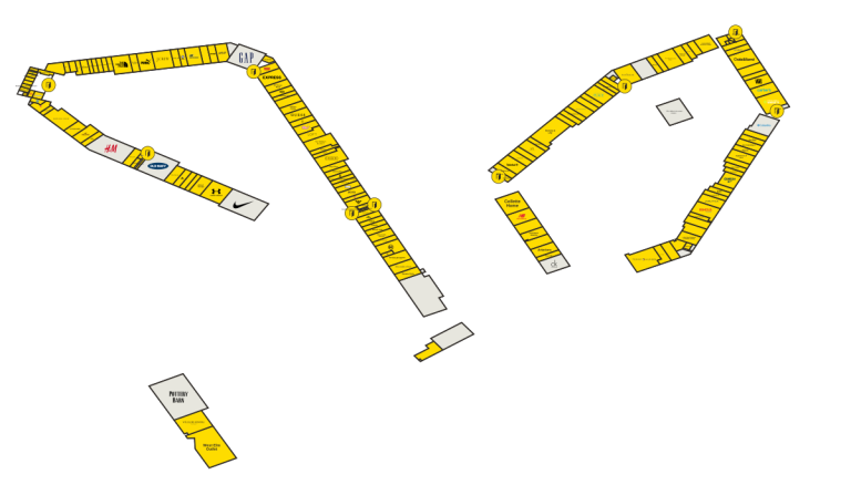 Tanger Outlets Riverhead Directory Map