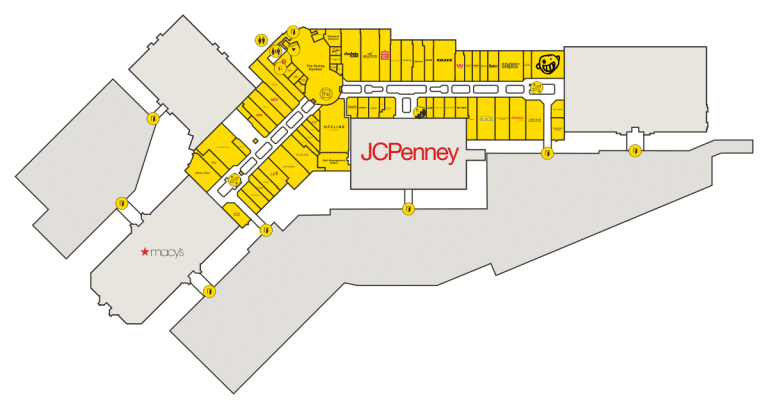 The Mall at Rockingham Park Directory Map