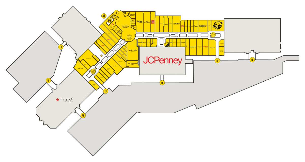 The Mall at Rockingham Park Directory Map