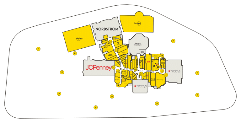 Westfarms Mall Directory Map