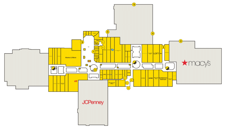 Oxford Valley Mall Directory Map