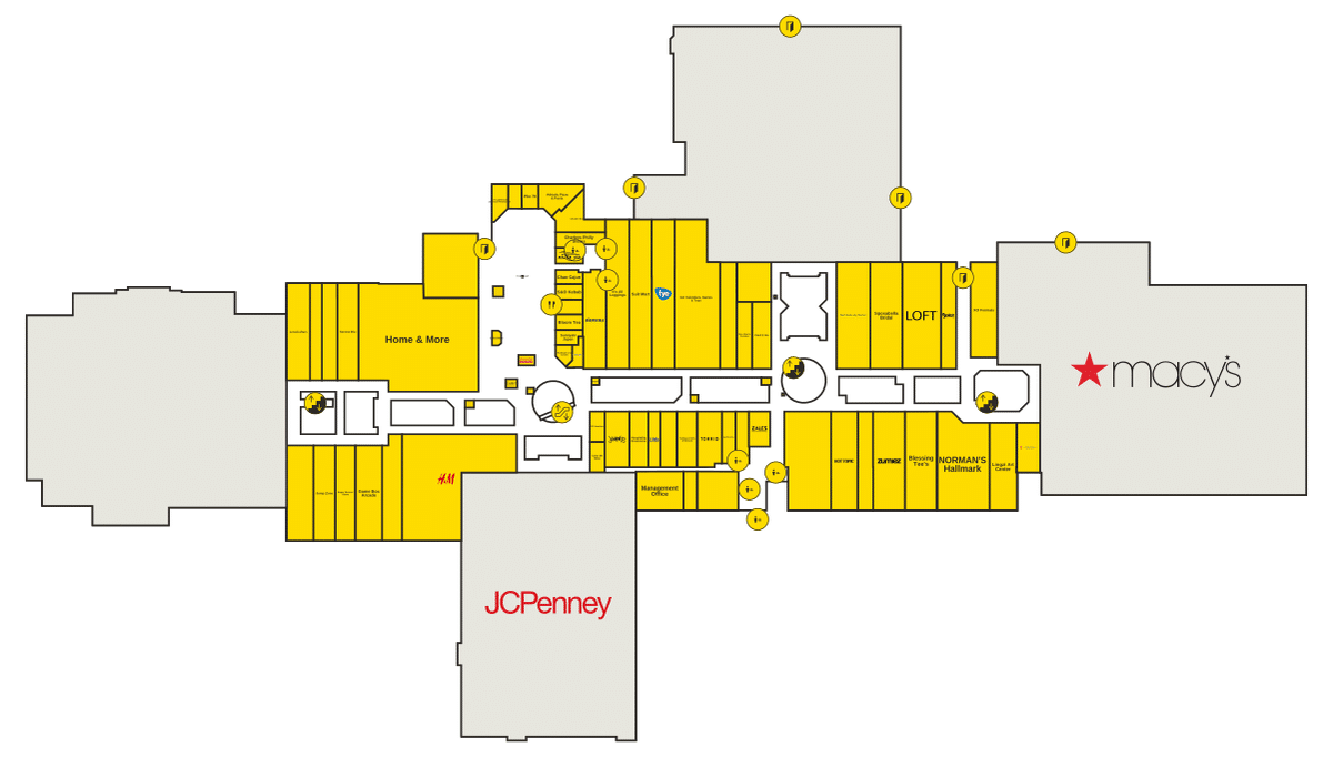 Oxford Valley Mall Directory Map