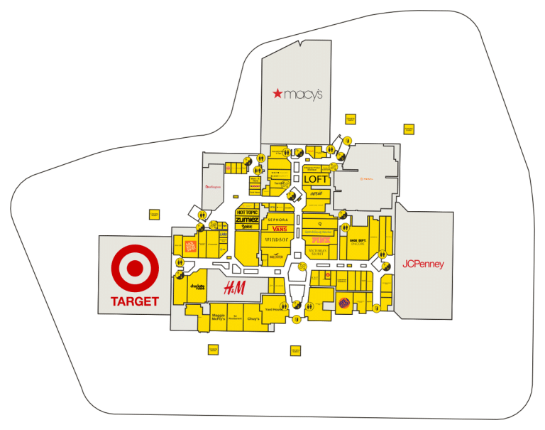 Springfield Town Center Directory Map