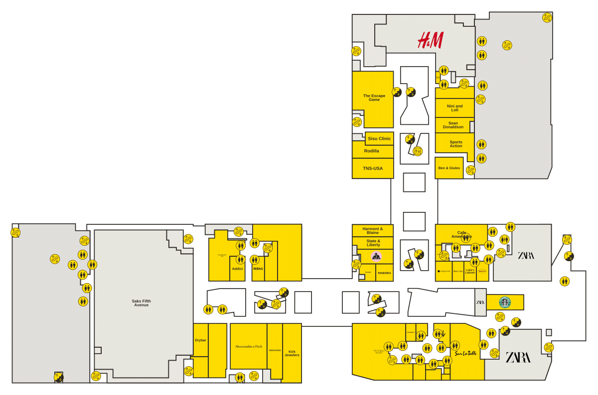 Brickell City Centre Directory Map