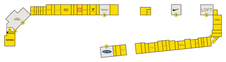Calhoun Outlet Marketplace Directory Map