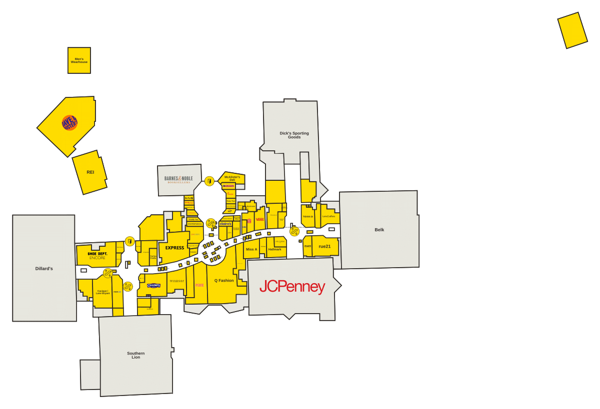 Carolina Place Directory Map