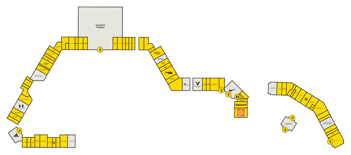 Carolina Premium Outlets Directory Map