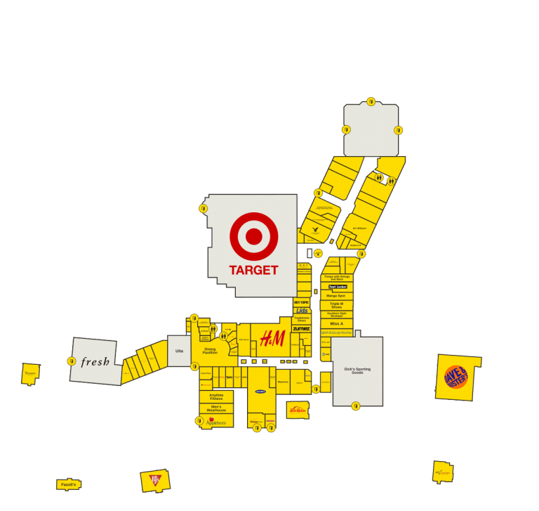 College Mall Directory Map