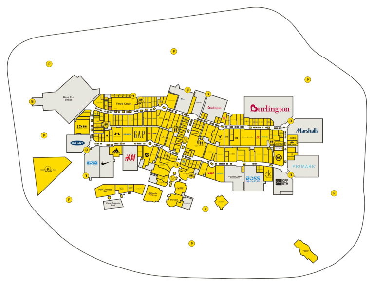 Dolphin Mall Directory Map