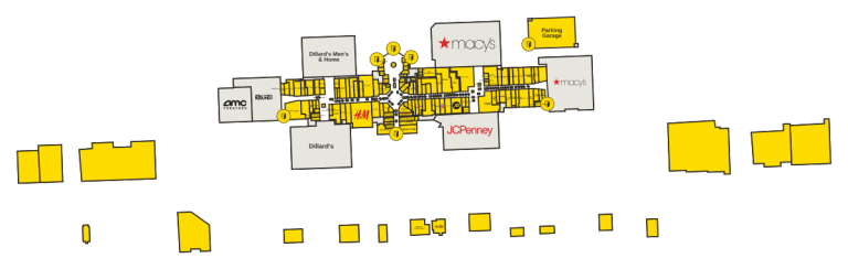 Pembroke Lakes Mall Directory Map
