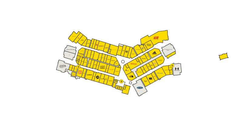 Tanger Outlets Myrtle Beach Hwy 17 Directory Map