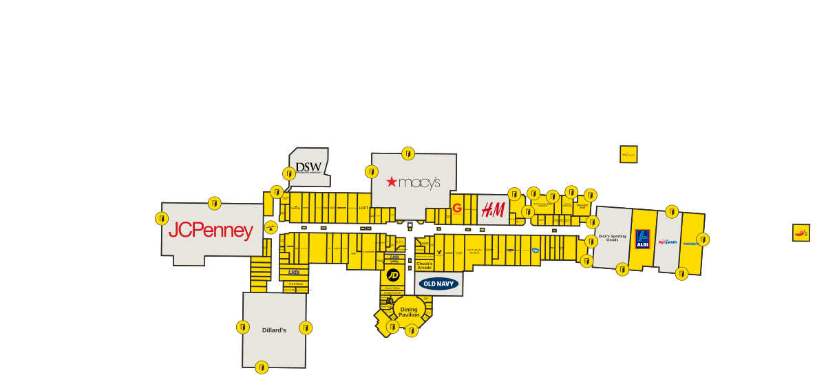 Tyrone Square Directory Map
