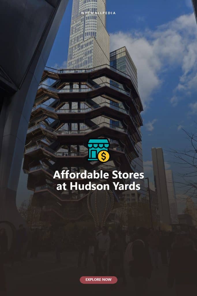 Affordable Stores at Hudson Yards