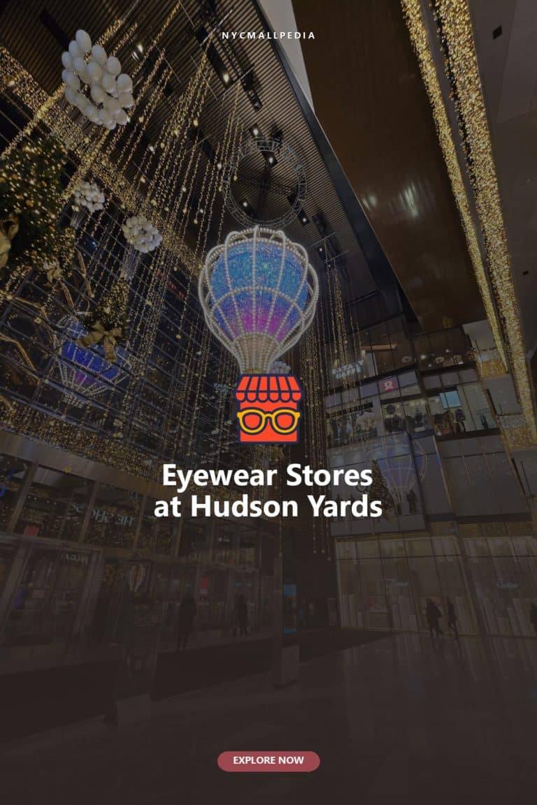 Eyewear Stores at Hudson Yards