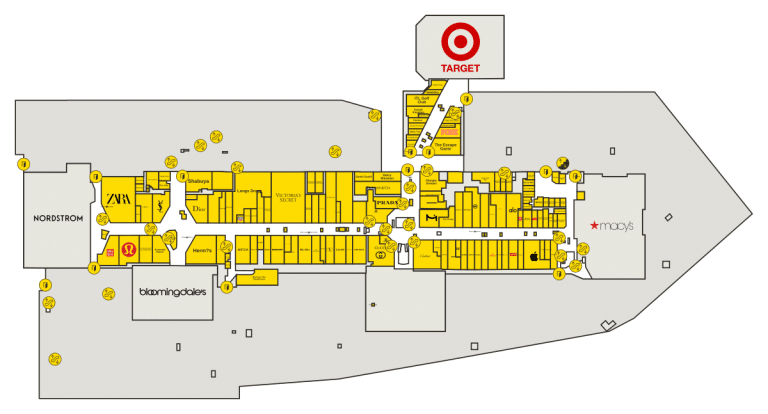 Ala Moana Center Directory Map