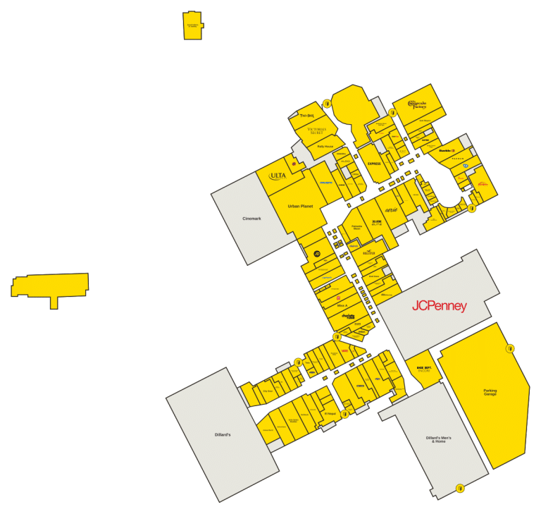 Mall St. Matthews Directory Map