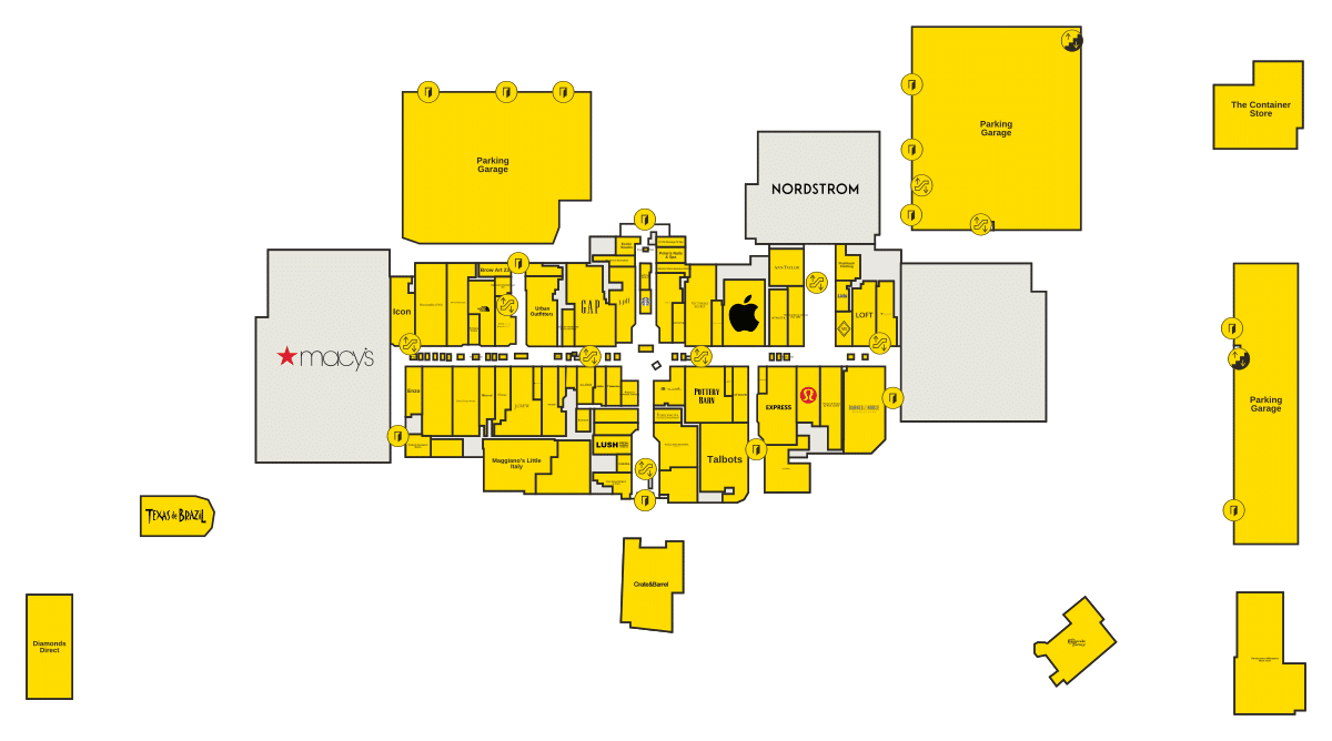 Mayfair Mall Directory Map