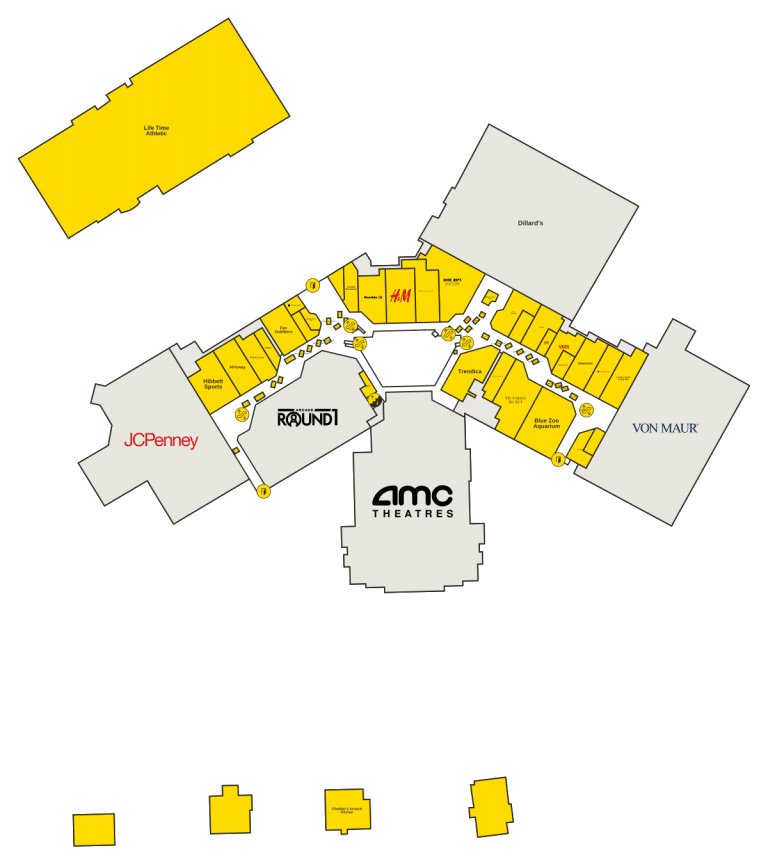 Quail Springs Mall Directory Map