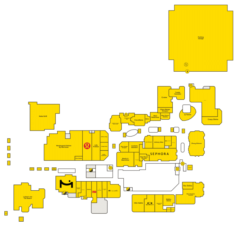 Whalers Village Directory Map