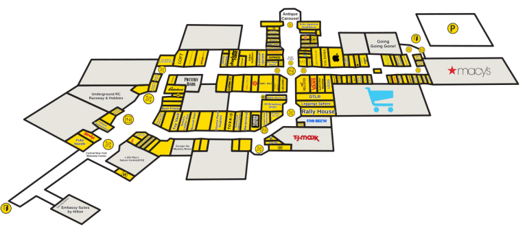 Destiny USA Directory Map