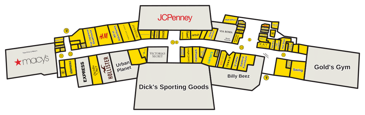 Galleria at Crystal Run Directory Map