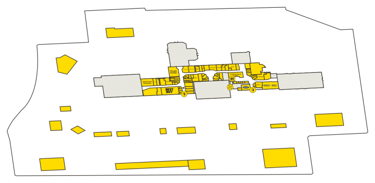 McKinley Mall Directory Map