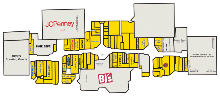 Oakdale Commons Directory Map
