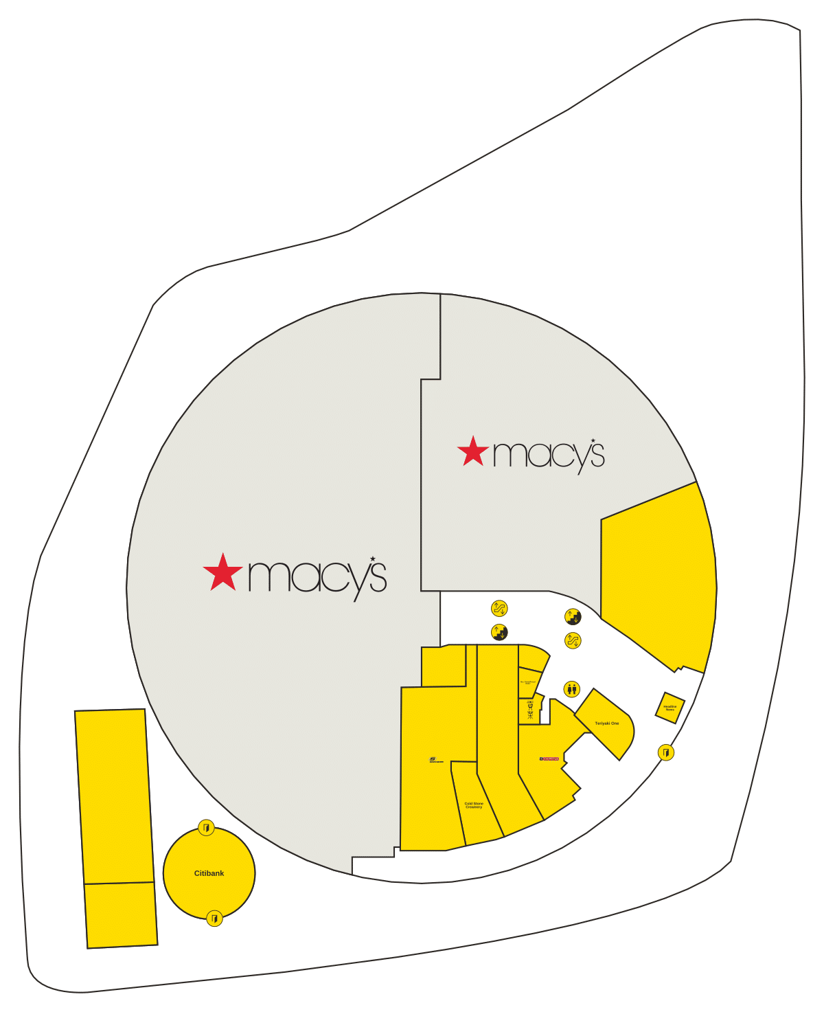 Queens Place Mall Directory Map