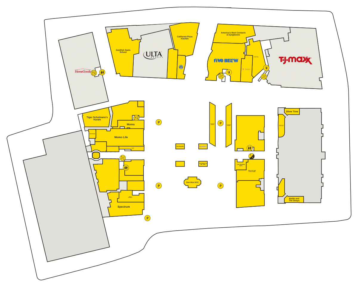 The Shops at Atlas Park Directory Map