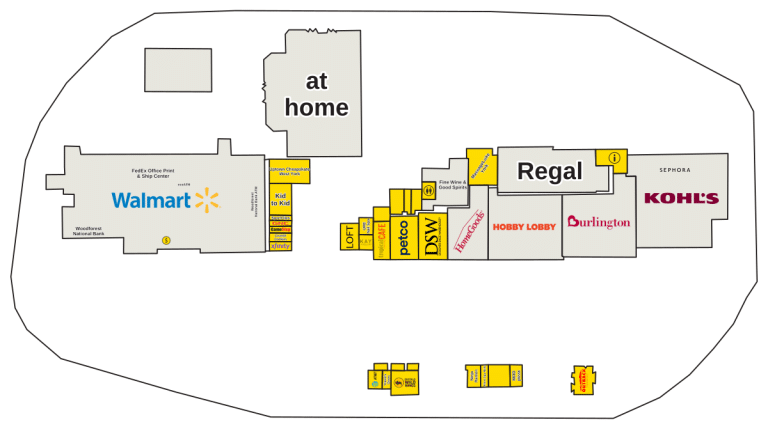 West Manchester Town Center Directory Map