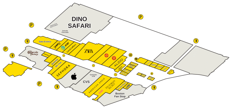 CambridgeSide Directory Map