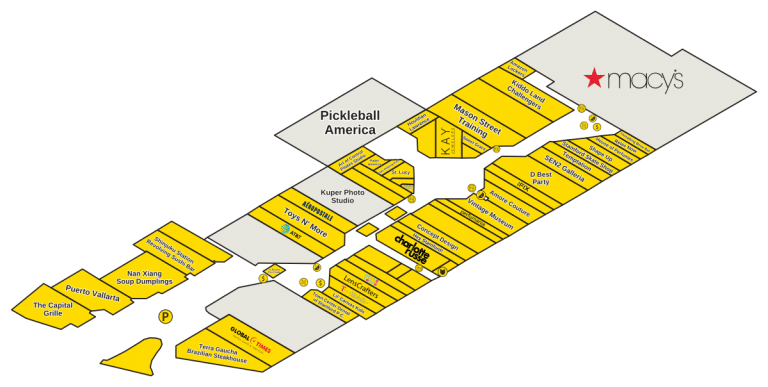Stamford Town Center Directory Map